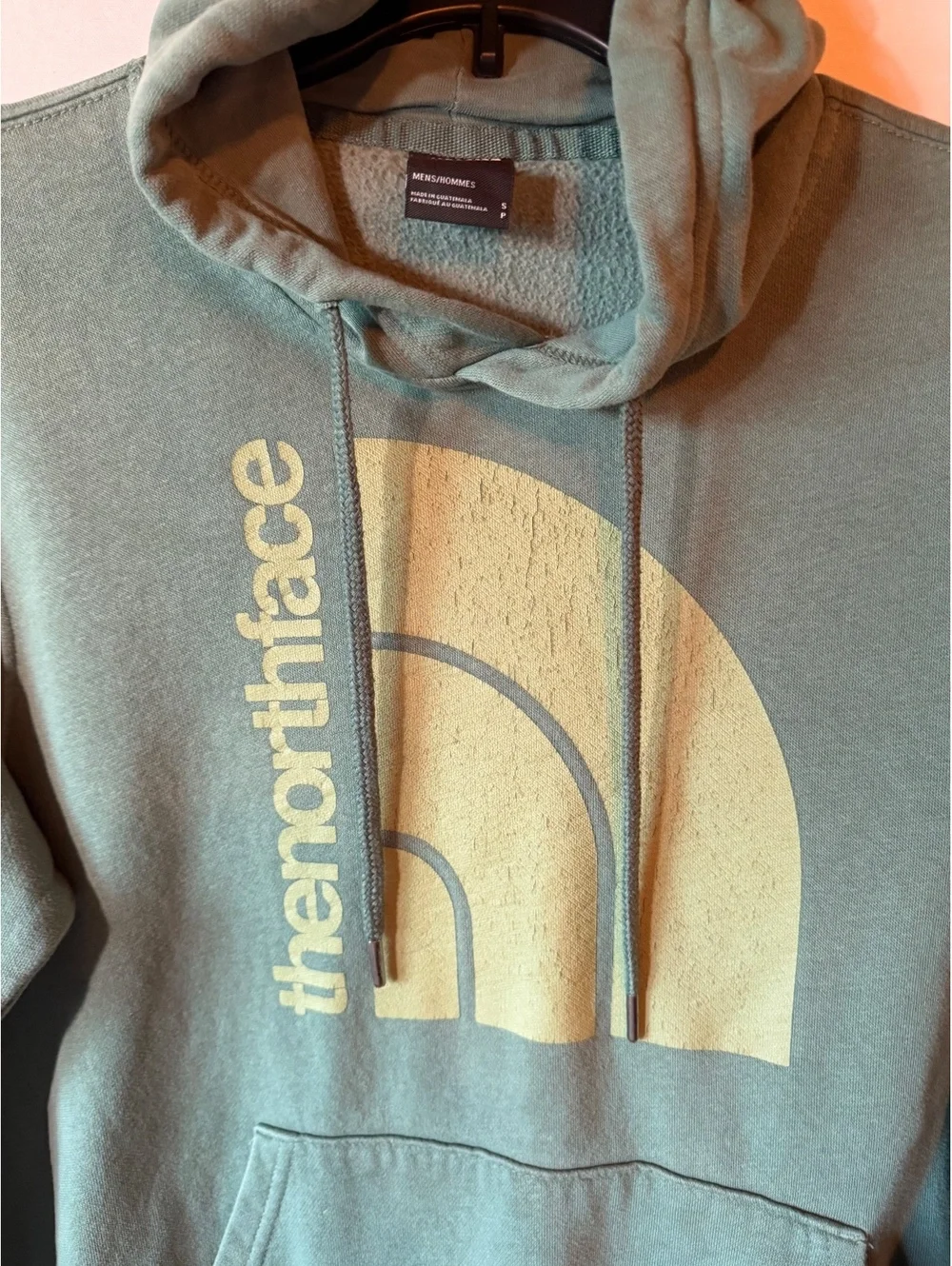 The North Face Men's Hoodie Sweatshirt Size Small Sage Green